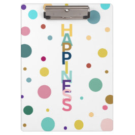 Glücksblase Klemmbrett