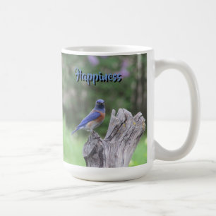 Glücksblauer Vogel Kaffeetasse