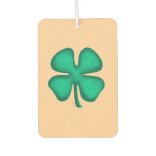 Glücksbringer 4-Blatt-Irland-Klee-tan-Auto-Luftver Autolufterfrischer