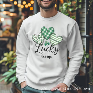 Glücksbringer: Individuelles St. Patrick's Day Her T-Shirt