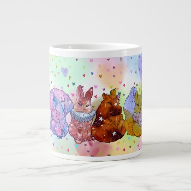 Glücksbringer Jumbo-Tasse (Vorderseite)