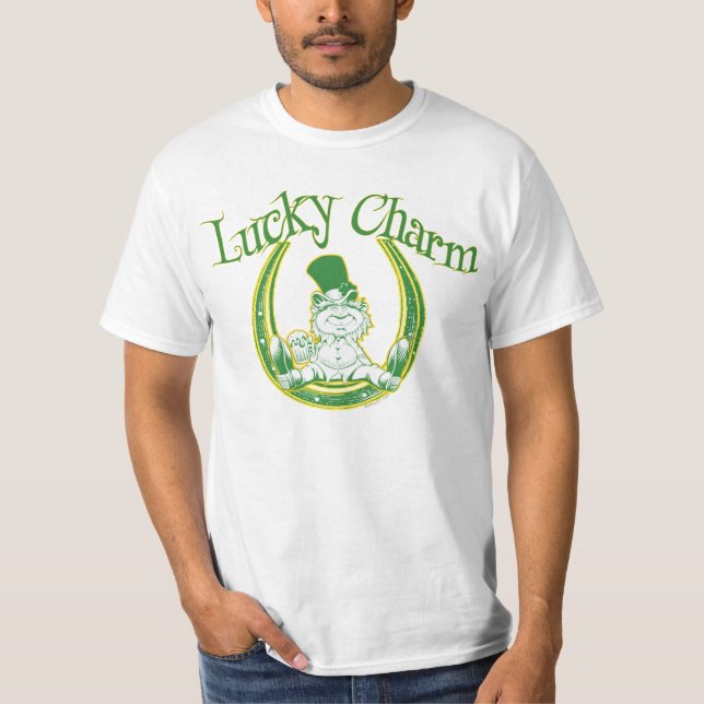 Glücksbringer-Kobold T-Shirt (Vorderseite)