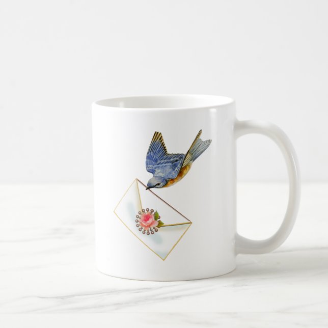Glücksbringer mit Hinweis Tasse (Rechts)