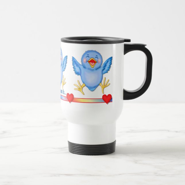 Glücksbringer Reisebecher (Rechts)