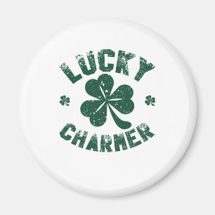 Glücksbringer Shamrock Lustiger St. Patrick's Day Magnet
