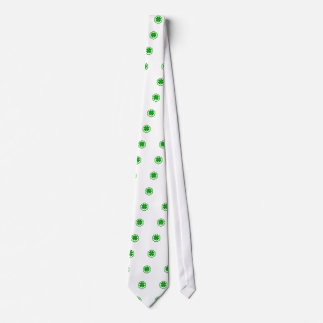 Glücksbringer St. Patrick's Tag Krawatte (Vorderseite)