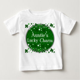 Glücksbringer Tante, St Patrick Tagesbaby Baby T-shirt