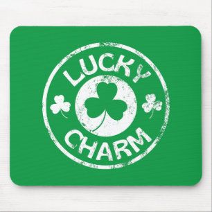 Glücksbringer Vintage St. Patrick's Day Mousepad