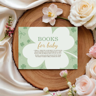 Glückscharm-Bücher für Baby-Karte Begleitkarte