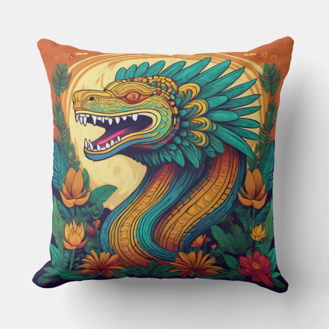 Glücksdrache Kissen (Vorderseite)