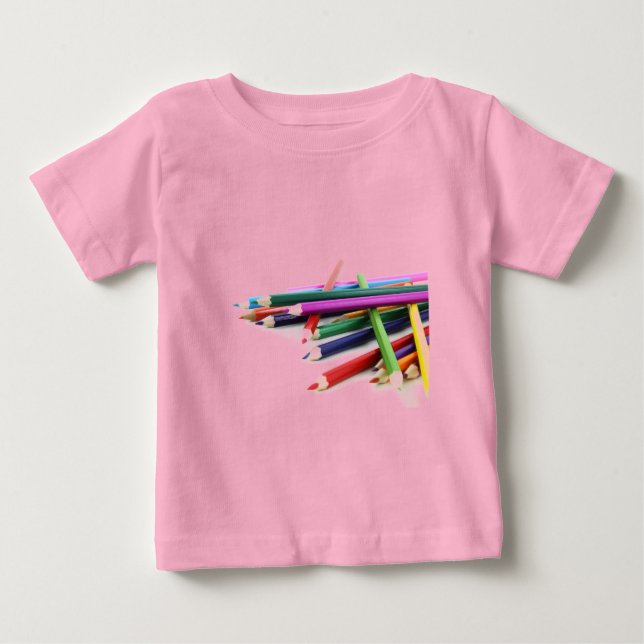 Glückselige Farben Baby T-shirt (Vorderseite)