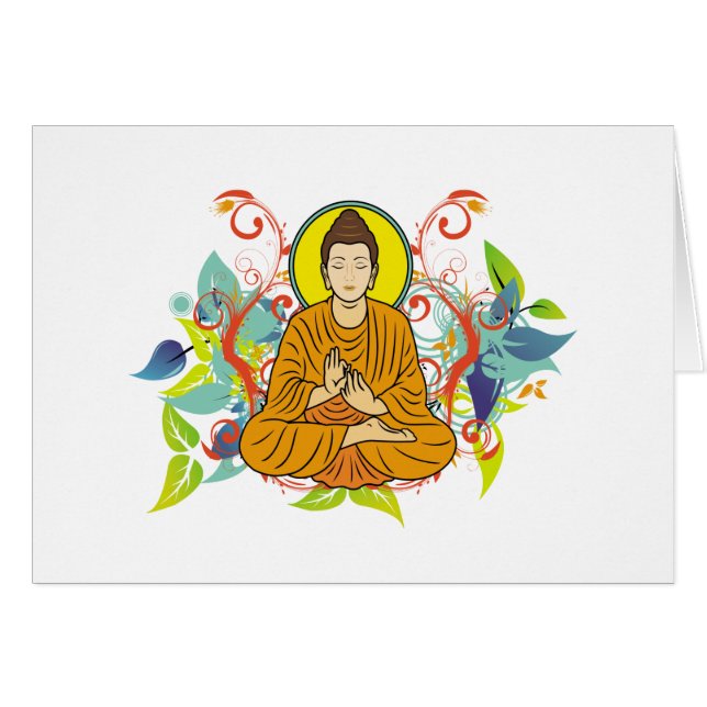 Glückseliger Buddha (Vorderseite (Horizontal))