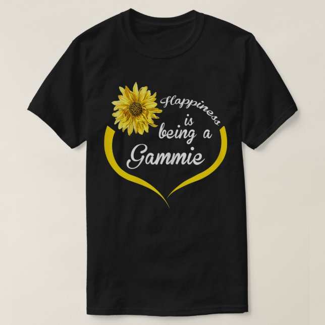 Glückseligkeit für Frauen in Gammie ist eine Gammi T-Shirt (Design vorne)