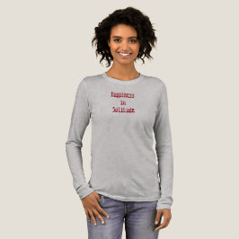 Glückseligkeit in Einsamkeit T-Shirt Tri-Blend Shirt