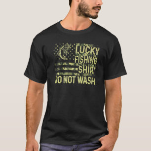 Glücksfischen Nicht waschen Bester Fischer Aller T-Shirt