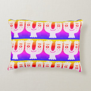 Glücksgesicht am Sonntag Dekokissen