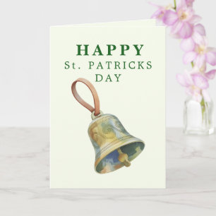 Glücksglocke Keltische St. Patricks Day Karte