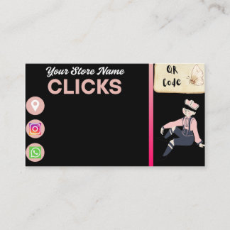 Glückskarte Visitenkarte