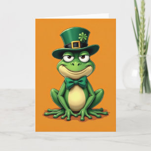 Glückskarten-Frosch-Feierkarte Karte