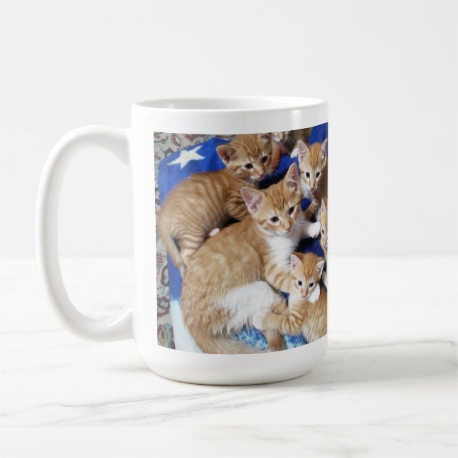 Glückskatzen Beste Mama Kaffeetasse (Links)