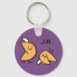 Glückskeks knuspriger chinesischer Süßspeise Glück Schlüsselanhänger