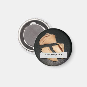 Glückskeks mit Personalisiertem Glücksspiel Magnet