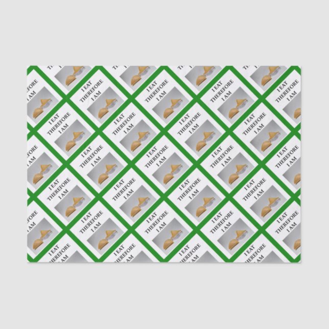 Glückskeks Seidenpapier (Vorderseite)