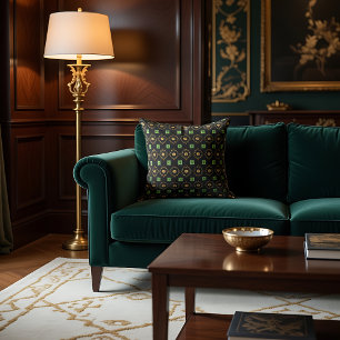 Glücksklee 🍀 Ein zeitloses Symbol für gutes Glück Kissen