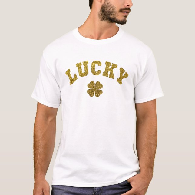 Glücksklee St. Patrick T-Shirt (Vorderseite)