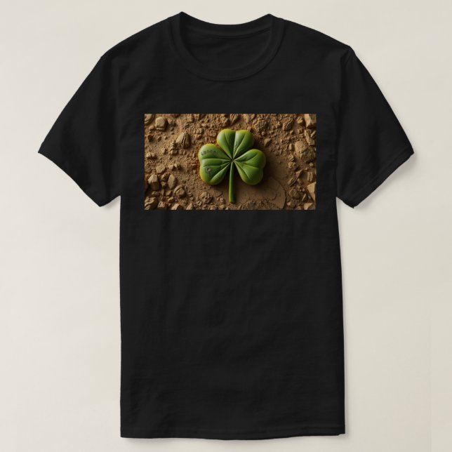 Glücksklee T-Shirt (Design vorne)