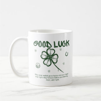 Glücksklee-Vierblatt-Kaffee Kaffeetasse