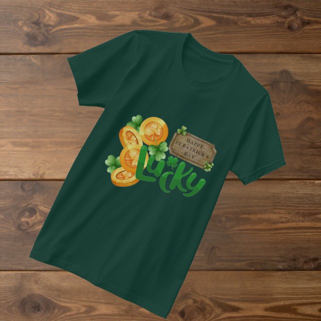 Glücksmünze Herren T-Shirt (Von Creator hochgeladen)
