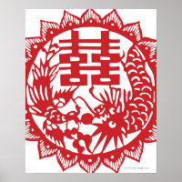 Glücksmuster stehen für doppeltes Glück