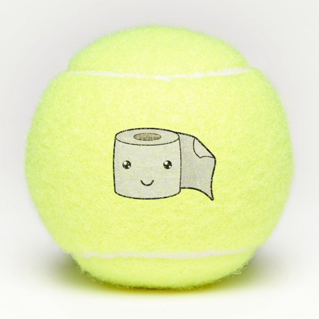 Glückspapier Tennisbälle (Vorderseite)