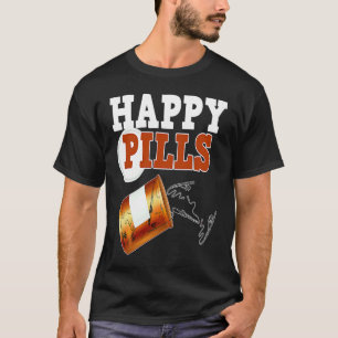 Glückspillen Für Einen Fischer Und Angelrute Oder  T-Shirt
