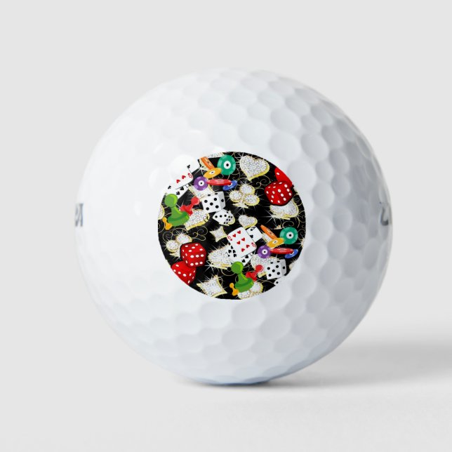 Glückspilz Golfball (Vorderseite)