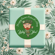 Glückspilz Kobold-Elf, Frohen St. Patrick's Day