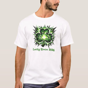 Glückspilz seit 2026 St. Patricks T-Shirt