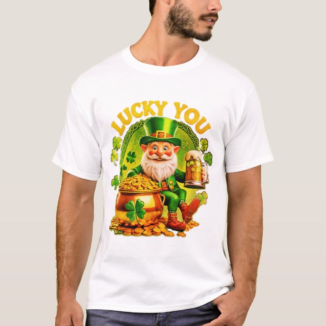 Glückspilz T-Shirt (Vorderseite)