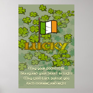 Glücksposter Poster