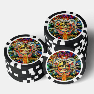Glücksrad Pokerchips