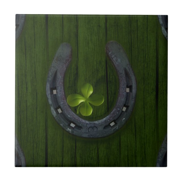 Glücksschuh Fliese (Vorderseite)