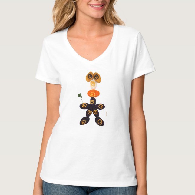 Glücksshirt T-Shirt (Vorderseite)
