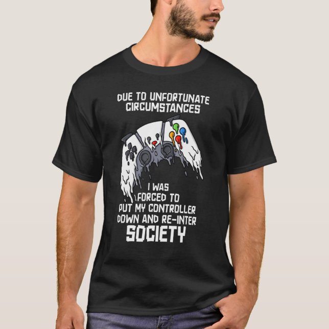 Glücksspiel-Gamer 6 T-Shirt (Vorderseite)