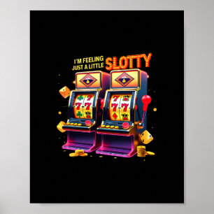Glücksspiel-Liebhaber aus Las Vegas Glücksspielaut Poster