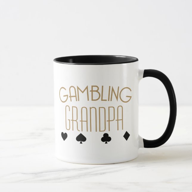 Glücksspiel-Opa Tasse (Rechts)