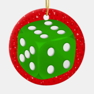 Glücksspiel - Vegas Keramik Ornament