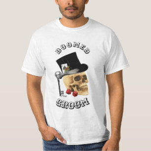 Glücksspielskull, zum Untergang verdammte Bachelor T-Shirt