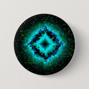 Glückssterne mit Sternchen-Glitzer Button