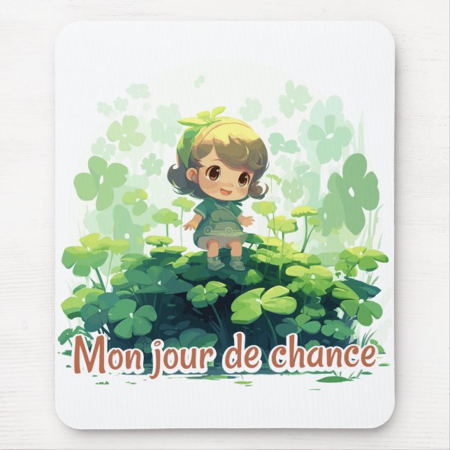 Glückstag Mousepad (Vorne)